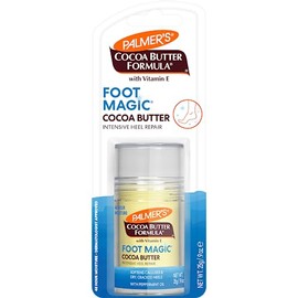 Palmers Cocoa Butter Formula Foot Magic Heel Repair  Blsamo Reparador de Talones Agrietados y con Callosidades, Prctico Aplicador en Barra, 25g       