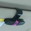 Riloer Car Sun Visor Sunglasses Card Ticket Holder Clip