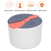 Household Microwave Oven Rice Cooker 2-Layer Rice Steamer High Temperature