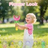 PANACARE Flower Bubble Wand, Children's Electronic Rose Bubble Machine with