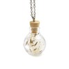 Mini Cork Necklace with Real Dandelion Design
