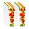 24pcs Window Fly Traps Sticker for Indoors, Fruit Styled Transparent