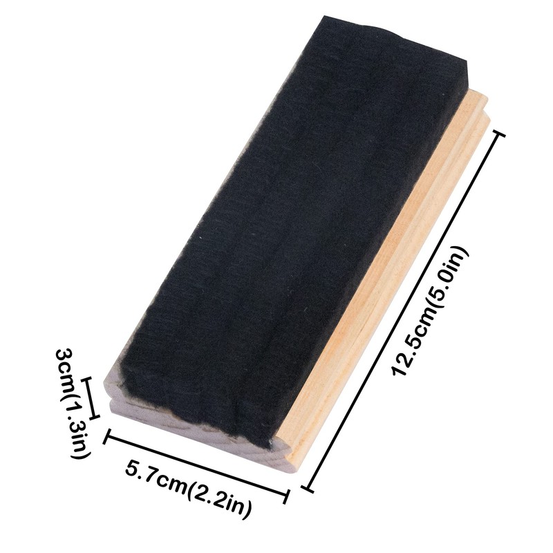 Chalkboard Eraser - Campus Style Pine Wood Blackboard Cleaner Engravable