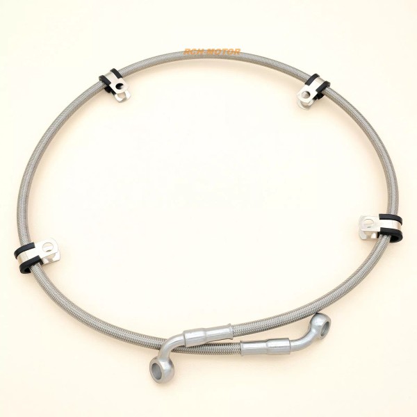 R&C Rear Braided Brake Hose Line For Can-Am Outlander Max