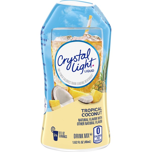 Crystal Light Liquid Tropical Coconut Drink Mix (1.62 oz Bottle)