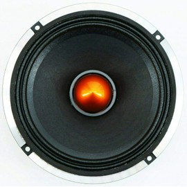 Gravity WZL6 6.5-Inch Car Audio Coaxial Speaker Midrange Bullet Loud Speaker 800Watts Peak Power 4 ohm Impedance Per Voice Coil with High Energy Magnet Composition