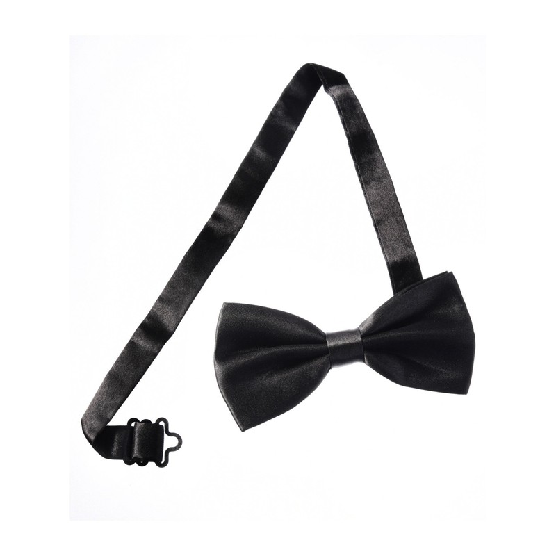Sumind Black Bowtie for Men Pre Tied Tux Bow Ties