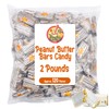 Peanut Butter Bars Candy - 2 Pounds (Approx 120 Pieces),