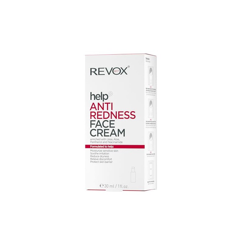 REVOX B77 HELP CREMA FACIAL ANTIROJEZ 30ML