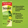 Senokot Regular Strength Laxative Tablets 100 Count Overnight Relief Constipa...