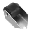 Mobestech 4pcs Wooden Door Support Caster Wheels Mini Side Mount