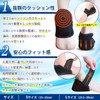 【理学療法士推薦】 かかとサポーター かかと保護 衝撃吸収 立ち仕事 スポーツ かかとケア 靴ずれ防止 クッション テーピング