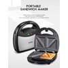 Yabano Sandwich Maker, 3 in 1 Waffle Maker, Toaster and