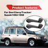 Dunviku 2-Pack Manual Window Crank Regulator Handles Compatible with 1992-1998