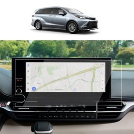 For 2025 Toyota Sienna (XLE/XSE/Limited/Platinum/Woodland Edition) 12.3-Inch Tempered Glass Screen protector Touchscreen 9H Anti-Scratch High Clear