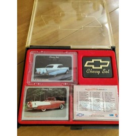 Chevy Set; complete 111 card "Factory" set in special edition collector case!