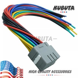 Cahuczlhoz Fits Honda CRV 97-01 Door Jamb Harness Pigtail Connector Repair Plug Wiring Wire