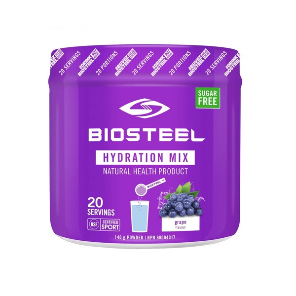 BioSteel Sports Nutrition Hydration Mix Grape 140 g