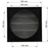 Vent Systems Ø150 mm / 6" Inch - Black Air