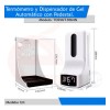 Kit Dispensador Gel Y Termómetro K9 Pro + Pedestal +