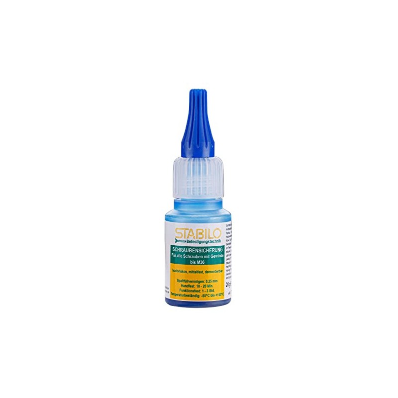 Stabilo Threadlock Medium Strength 20 g Screws with Thread up