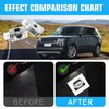 JCRNBU 2PCS Car Door Lights Logo for Defender 2020-present, Puddle