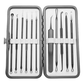 Extractor De Comedones De Acero Inoxidable Para Eliminar El