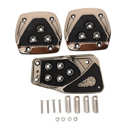 PACKOVE 1set Car Pedals Nonslip Accelerator and Brake Pedal Covers Fit Non- Design for Enhanced Installation Car Accessories for Manual Transmission Vehicles