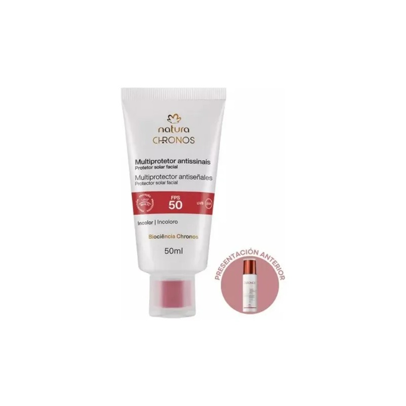 Multiprotector Antiseñales Incoloro Fps 50 Chronos Natura