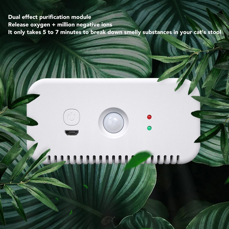 Pet Deodorizer Machine Quiet Operation Mini Cat Litter Box Air