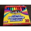CRA-Z-ART Super Washable Broadline Markers 10 Bright Classic Colors ART