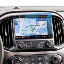 LFOTPP For 2022 Chevy Canyon Screen Protector - 2015-2022 Canyon (SLE/SLT/Denail/All Terrain) 8 inch Touchscreen [HD Glass] 2015-2022 Canyon Accessories Anti-Fingerprint 9H Hardness Tempered Glass