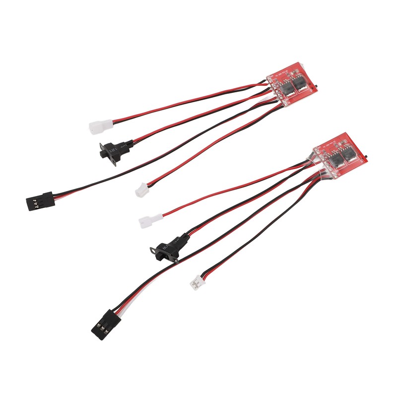 2pcs 30A Micro Brushed ESC Winch Control Bidirectional ESC Speed