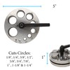 The Beadsmith Steel Circle Disc Cutter Set – 10 Punches