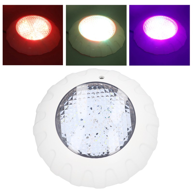 LED Pool Lights DC12V/38W with Remote IP68 Waterproof RGB Colorful