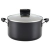 Farberware Smart Control Nonstick Stock Pot/Stockpot with Lid, 6 Quart,