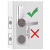 JOUNJIP Single Sided Keyless Entry Door Lock - 100% Mechanical