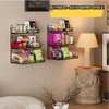 X-cosrack Stackable Wire Basket 3 Tier Countertop& Wall Mounted Metal