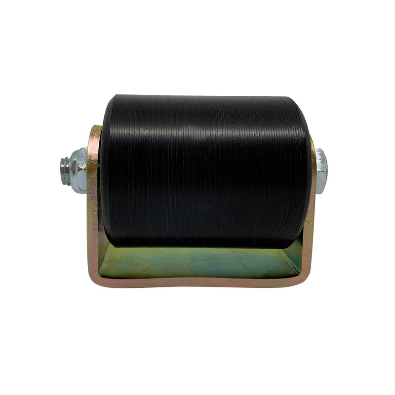 Slide Gate Guide Roller 3" Black Hard Nylon UHMW Rollers