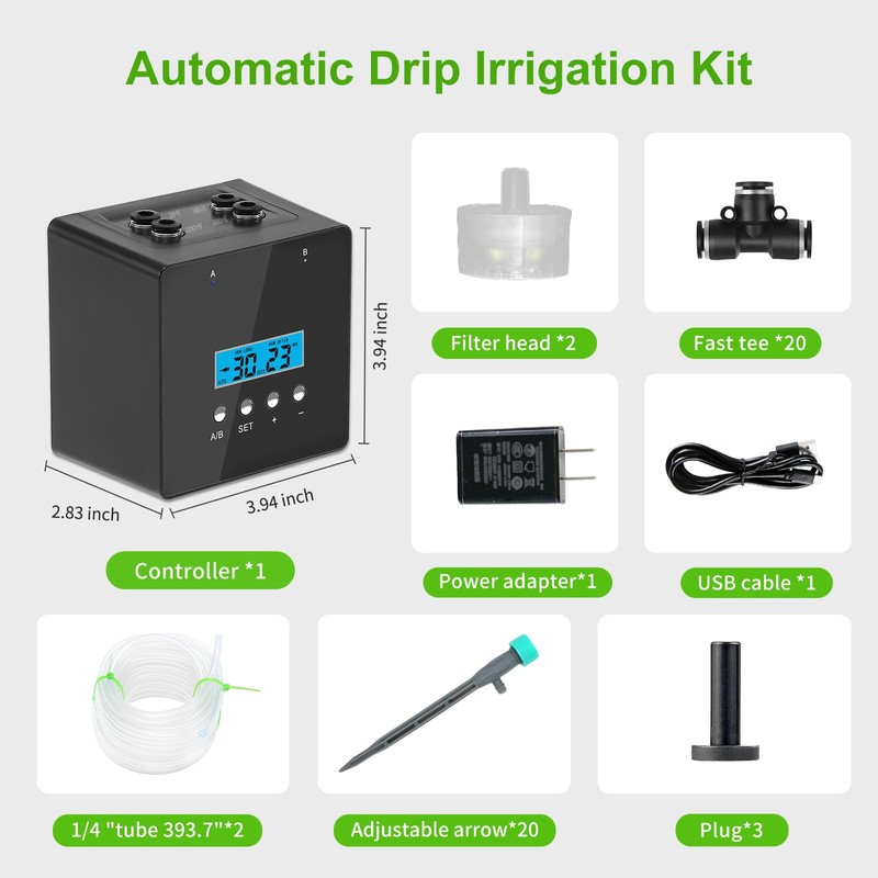DAOTAILI Automatic Watering System for Potted Plants | Indoor Plant