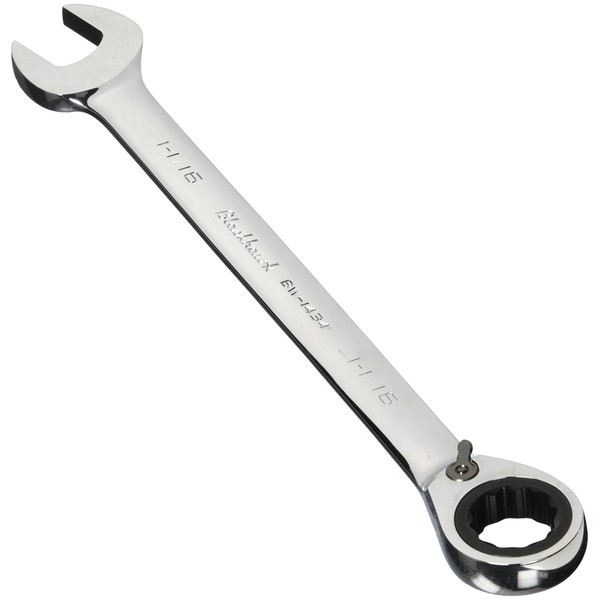 Blackhawk By Proto BW-1434 12 Point Combination Reversible Ratcheting Wrench,