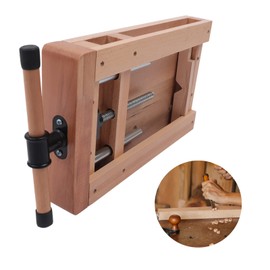 Wood Vice Workbench Portable Woodworking Vise Desktop with G-type Fixing Clips