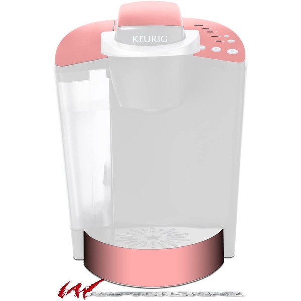 Decal Style Vinyl Skin compatible with Keurig K40 Elite Coffee Makers Solids Collection Pink (KEURIG NOT INCLUDED)