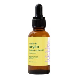 Aceite De Argan Marroqui Orgánico Puro Prensado en frío, Tratamiento Capilar Facial Dianoche, Hebbe cosmetics 50ml                                    
