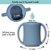 PrimaStella Silicone Baby & Toddler Training Cup with Handles -