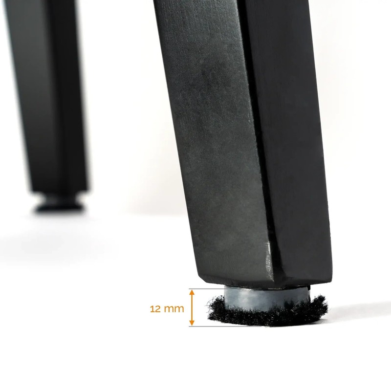 Footclick 2 - Scratch-proof screw-on glide for wooden furniture legs