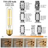 Arberlic 5 Inch T10 LED bulb,6W tubular light bulb Equivalent