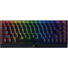Razer BlackWidow V3 Mini HyperSpeed 65% Wireless Mechanical Gaming Keyboard: Yellow Mechanical Switches Linear & Silent - Doubleshot ABS Keycaps - Chroma RGB - Up to 200 Hr Battery - Snap Tap