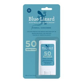 BLUE LIZARD - Barra Protectora Solar Mineral para Piel Sensible | 14 g - 14 g | Blue - Top Quality