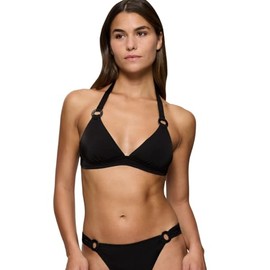 Triumph Midnight Swim P Women's Bikini Top, Black, 36, black, 10